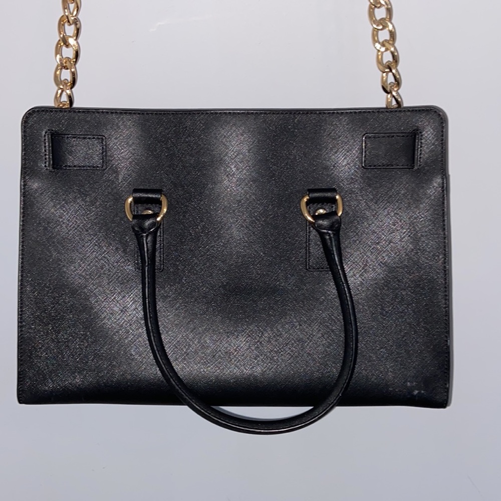 Michael Kors - Large Saffiano Leather Hamilton East West Satchel - Picture 5 of 10